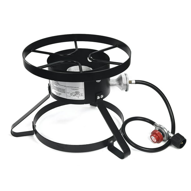 Outdoor High Pressure Cooker Propane Single Burner Gas Stove Camp BBQ Grill 2020